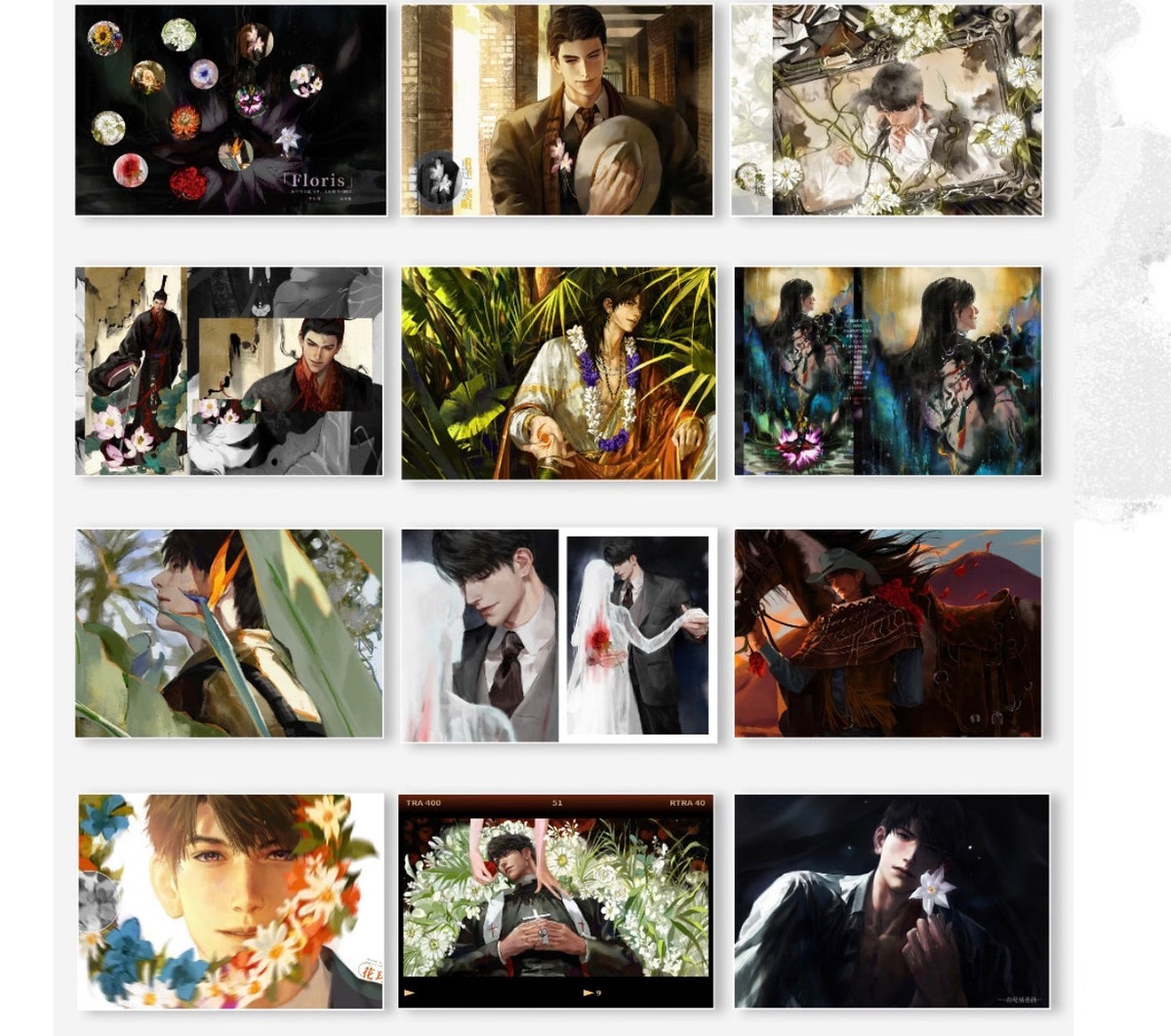 *Preorder* Caleb Art Book “Floris”