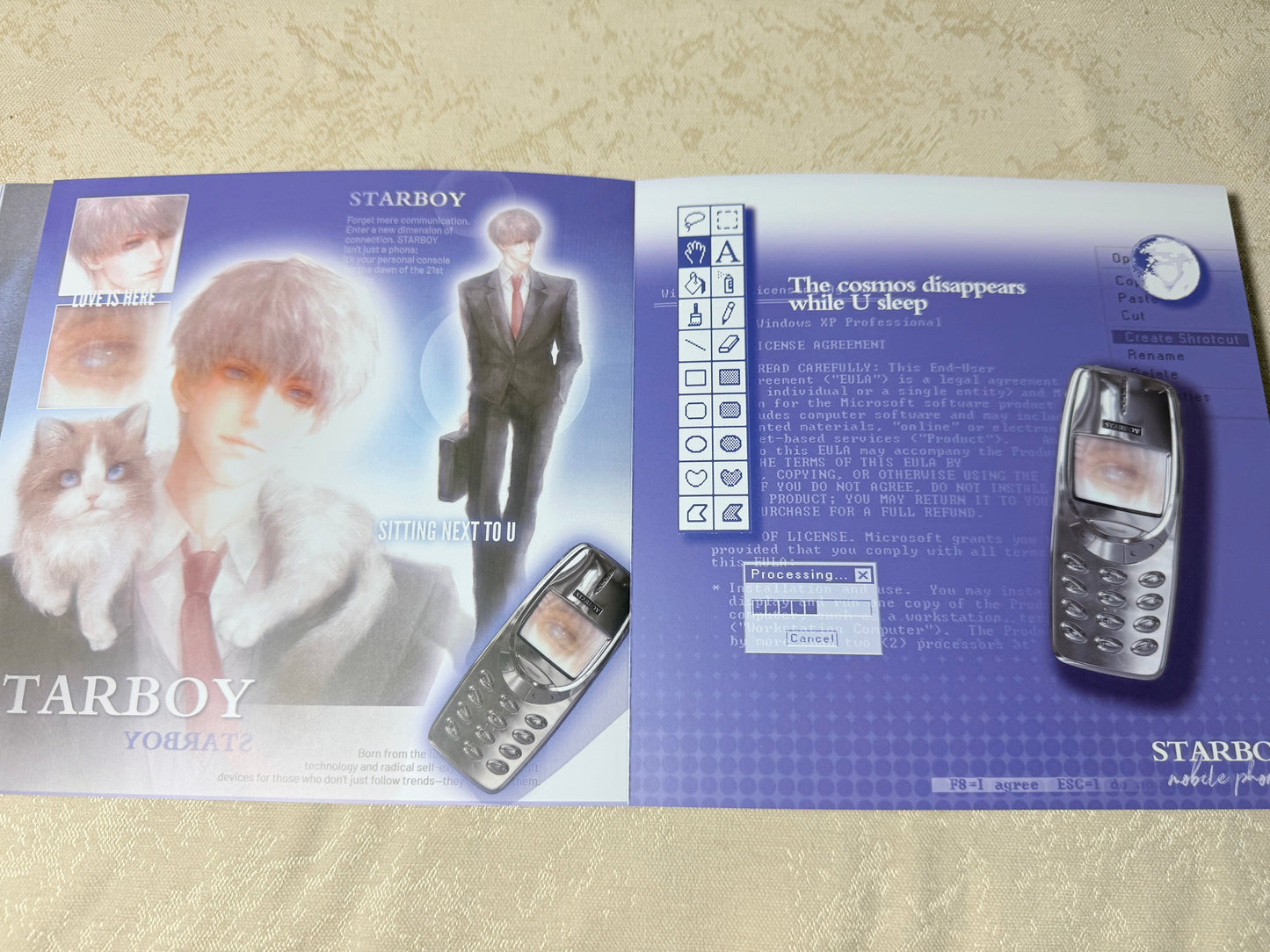 Xavier Art Book “Cosmos Passport”