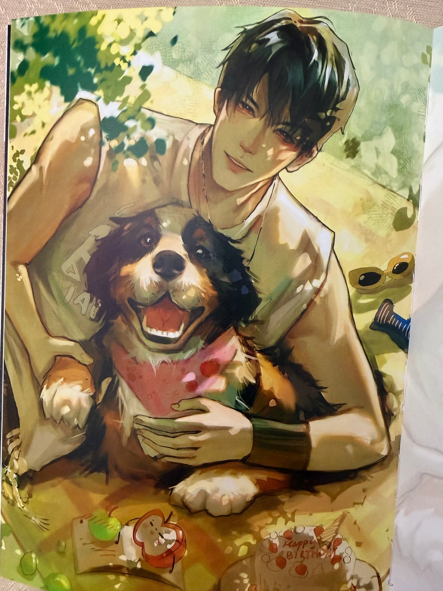 *Backorder* Caleb Art Book “The Light I Keep”