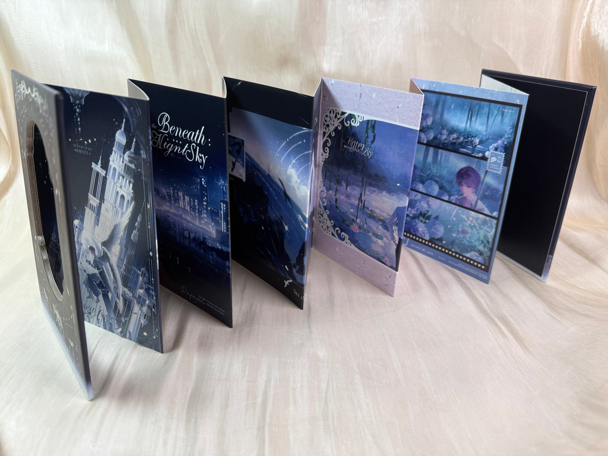 Rafayel Accordion Book “Shimmering Ocean”
