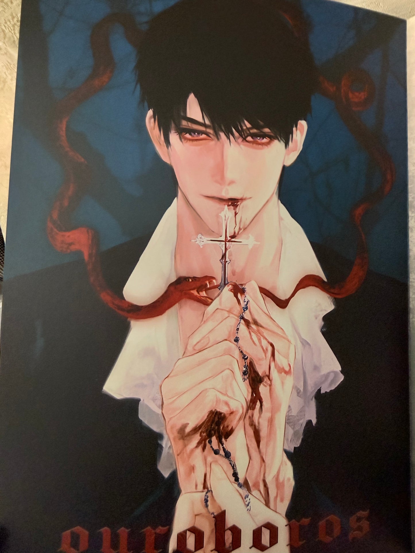 Caleb Story Art Book “Hunter’s Notes” | Limited Edition Gothic Vampire AU
