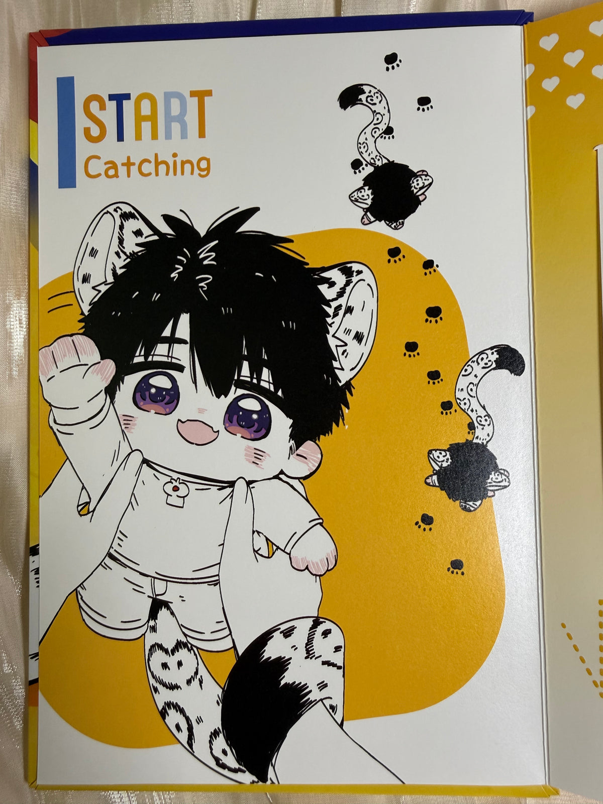 *In Stock* Caleb Accordion Book "Catch Me!" with Card Set