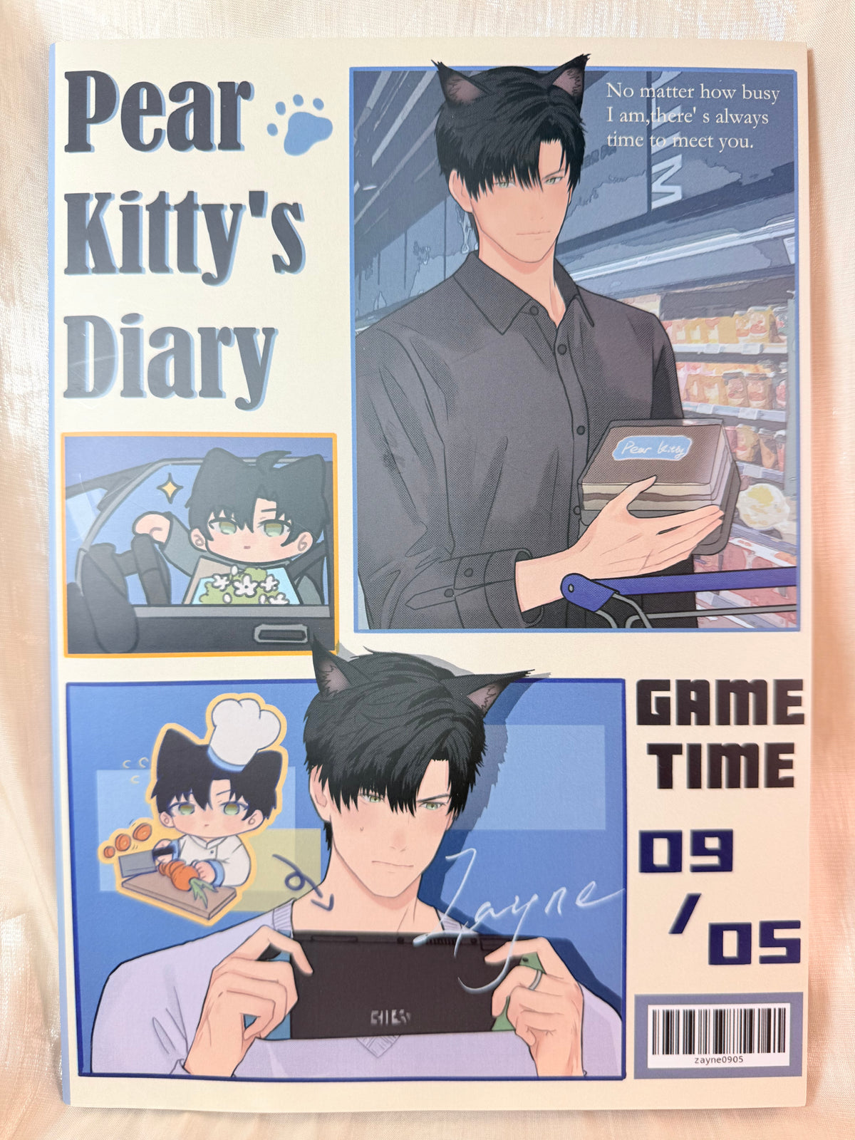 Zayne Art Book "Pear Kitty's Diary"