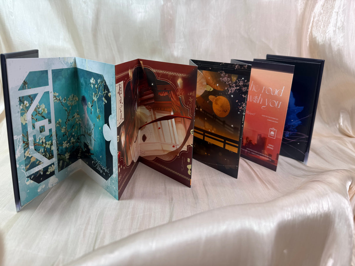 Rafayel Accordion Book “Shimmering Ocean”