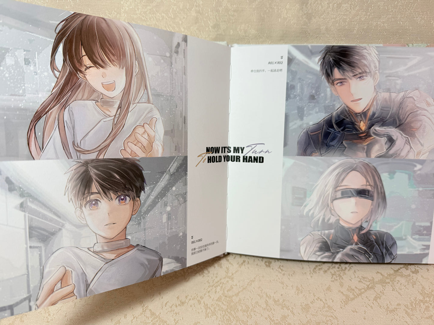 Caleb Art Book “Homeward Crane”