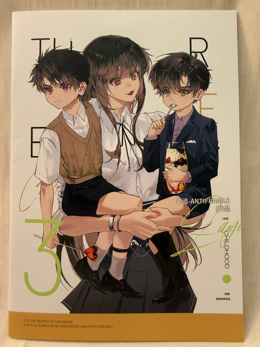 *Backorder* Caleb & Zayne Comic Book “Three”