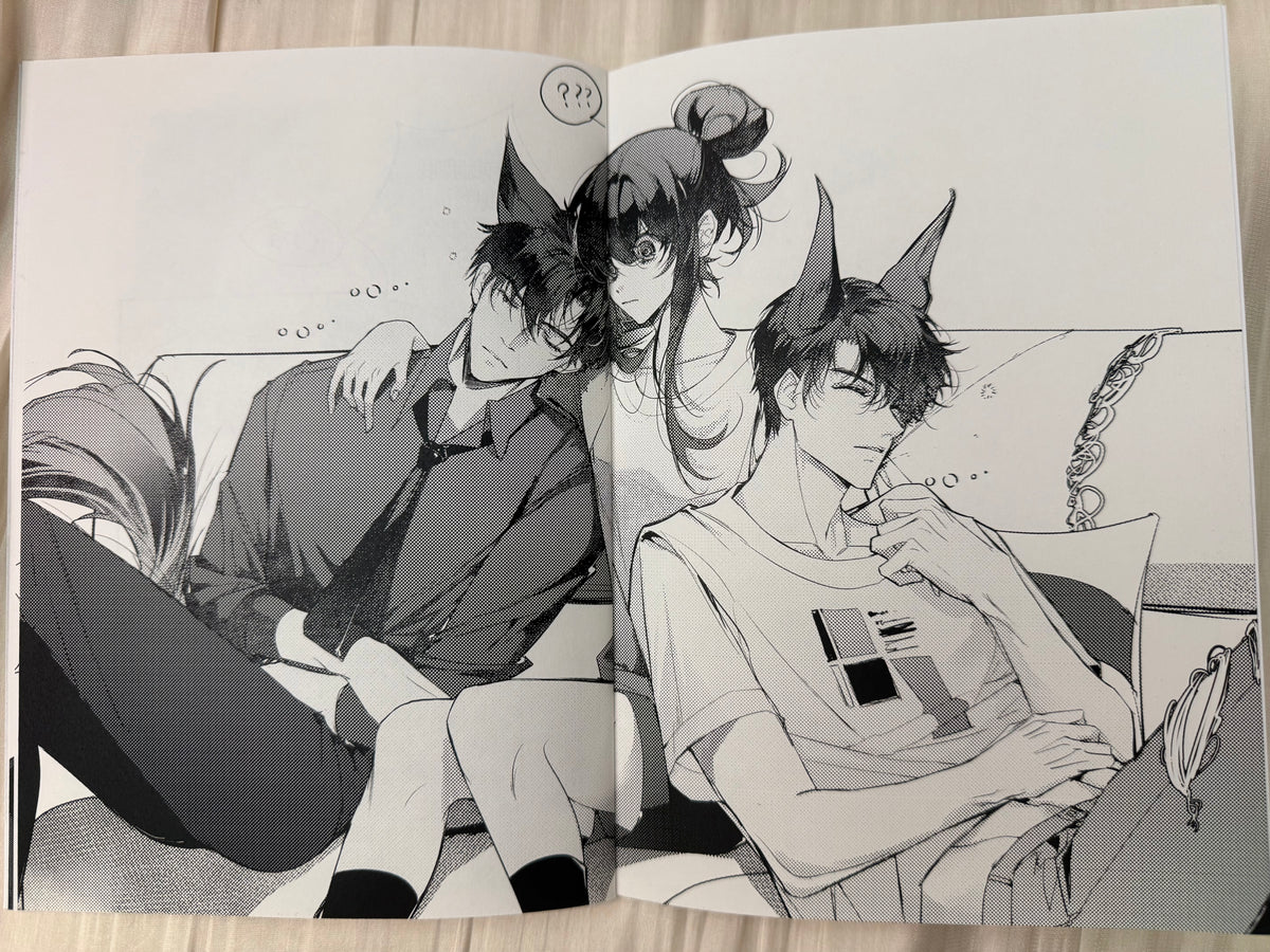 *Backorder* Caleb & Zayne Comic Book “Three”