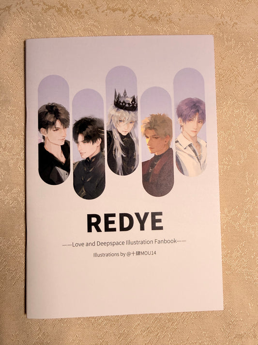 Xavier Zayne Rafayel Sylus Caleb Art Book “REDYE”