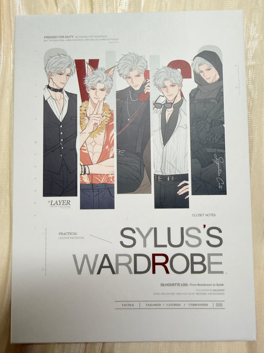 *Backorder* Sylus Accordion Book "Sylus’s Wardrobe"