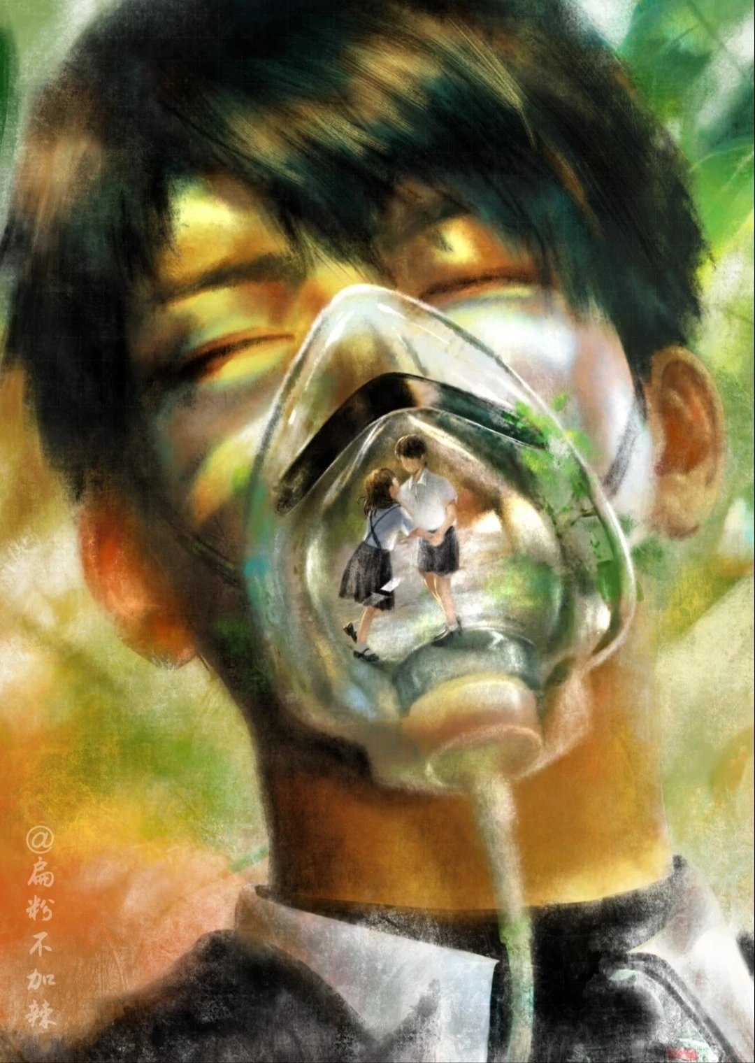 Caleb Art Book "The Oxygen I Live On"