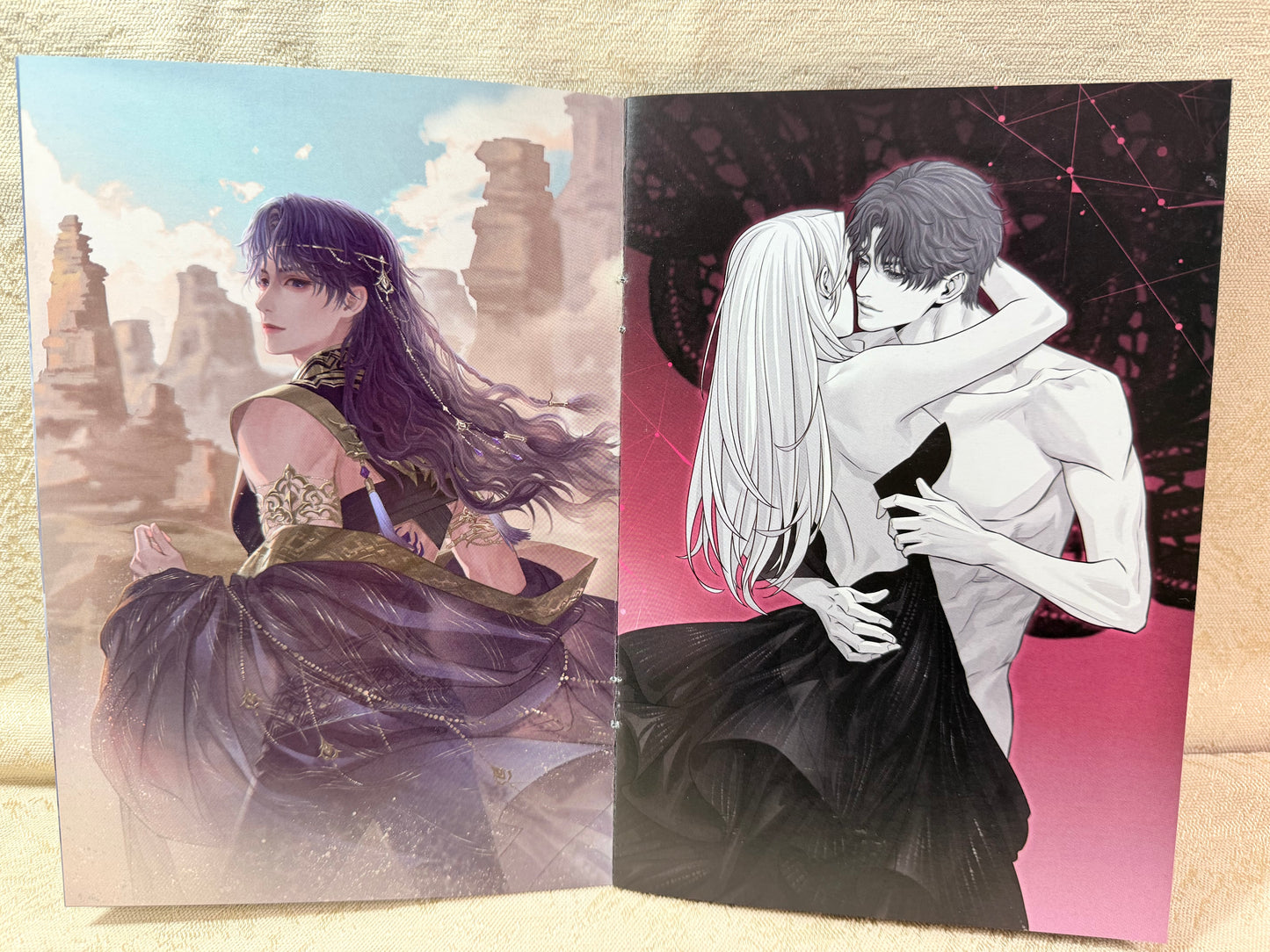 Xavier Zayne Rafayel Sylus Caleb Spicy Art Book “Beloved”