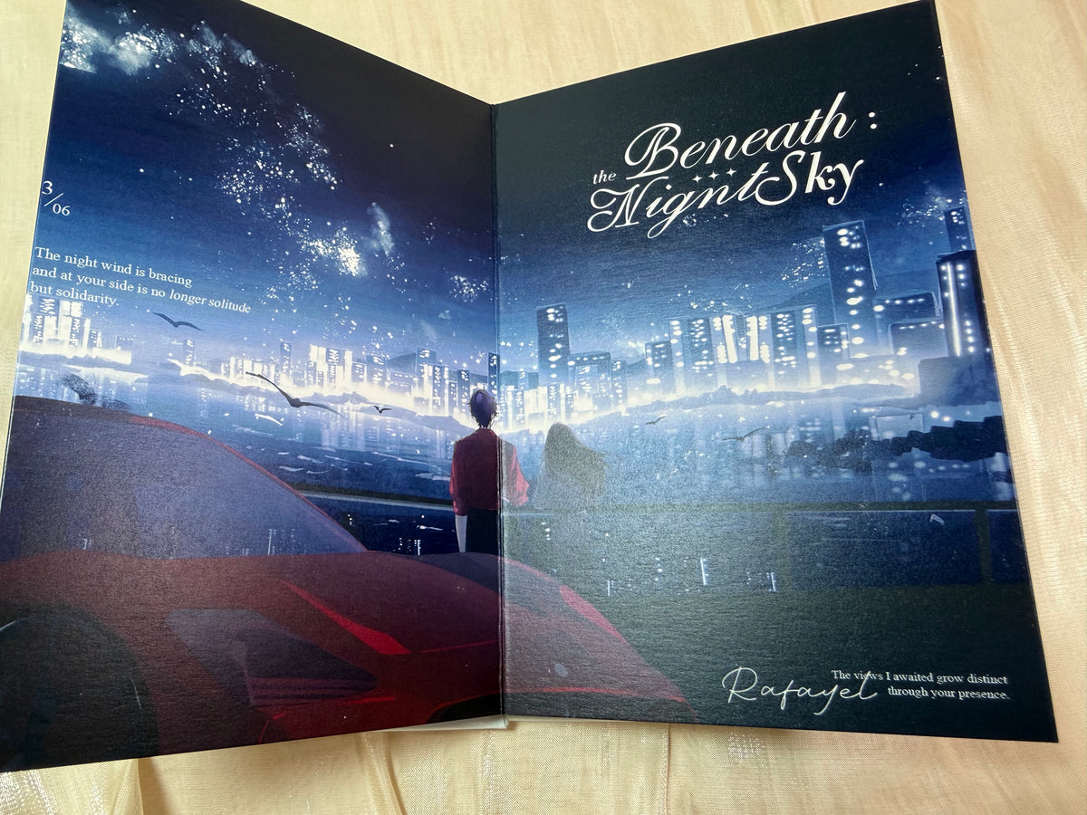 Rafayel Accordion Book “Shimmering Ocean”
