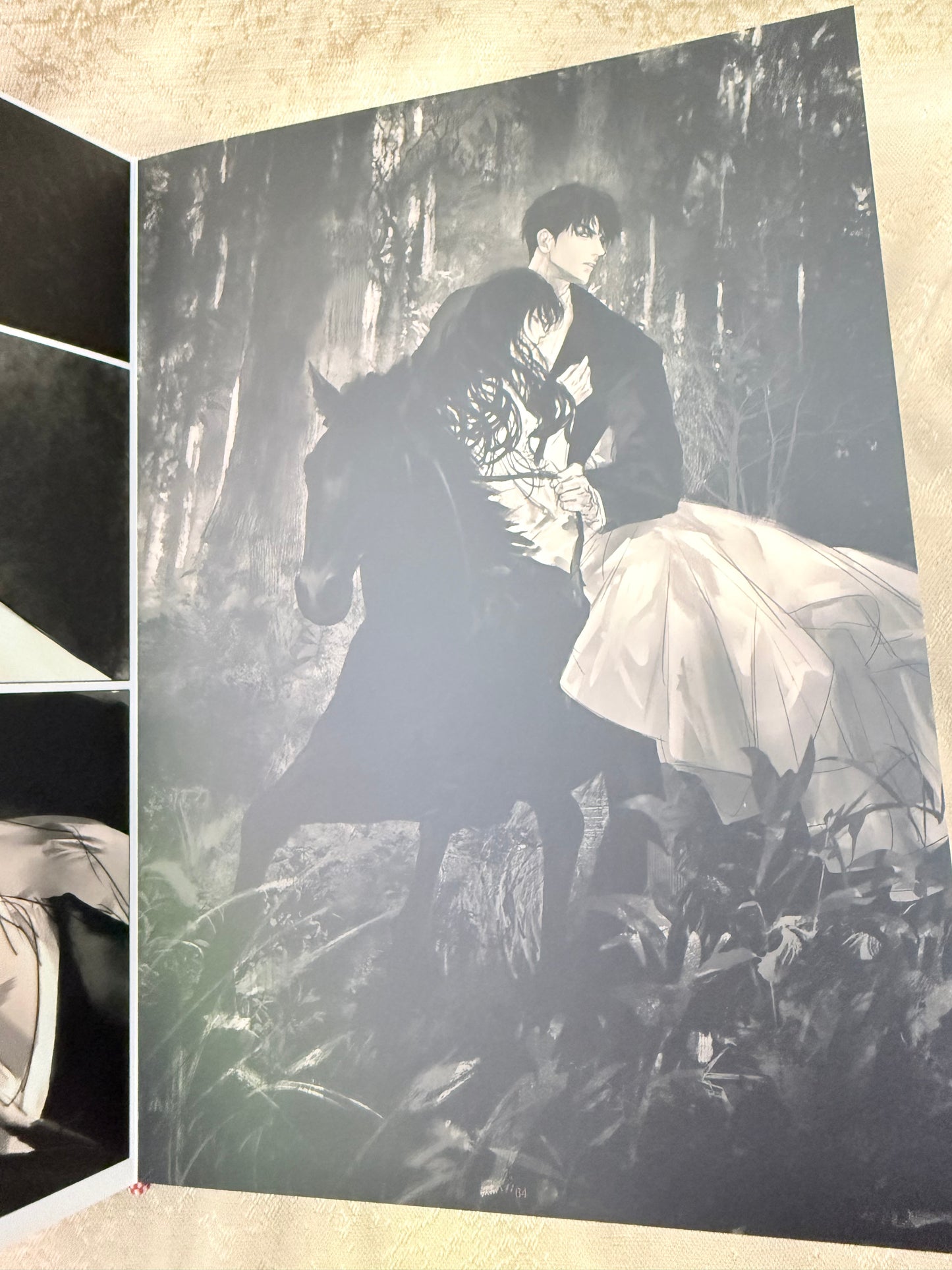 Caleb Story Art Book “Hunter’s Notes” | Limited Edition Gothic Vampire AU