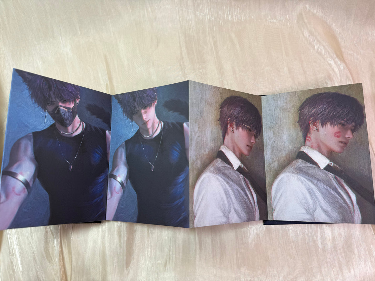 *SourceToOrder* Rafayel Accordion Book “A Flicker of Fin”