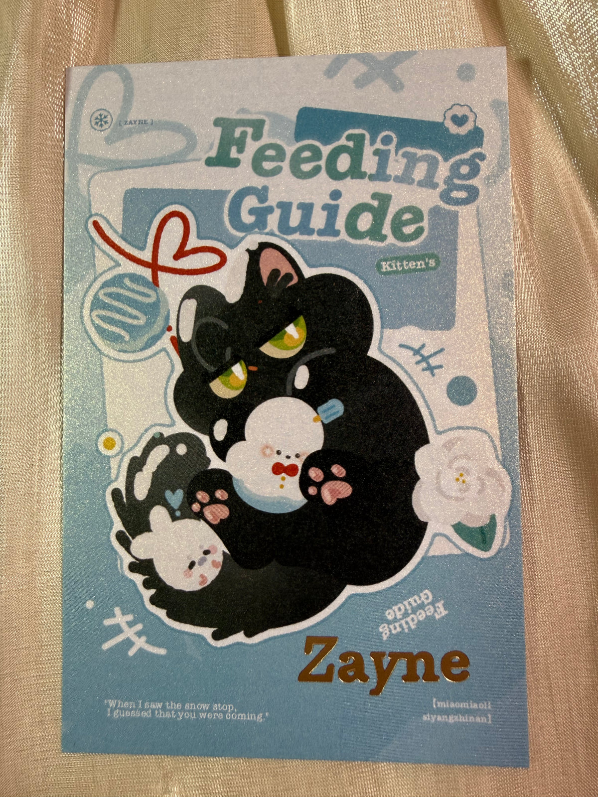 Zayne Fiction "Kitten's Feeding Guide"