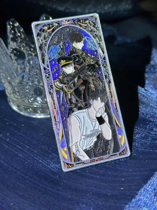 Caleb Enamel Pin